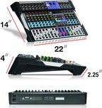 Boytone 12 Channel Bluetooth Studio Audio Mixer - Image 4
