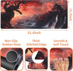 Mouse Pad Large Fantasy Landscape Non-Slip Gaming Desk Mat - Image 3