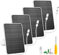 Solar Panel for Security Camera, 5W USB Solar Panel for DC 5V Security Camera by WININMETA
