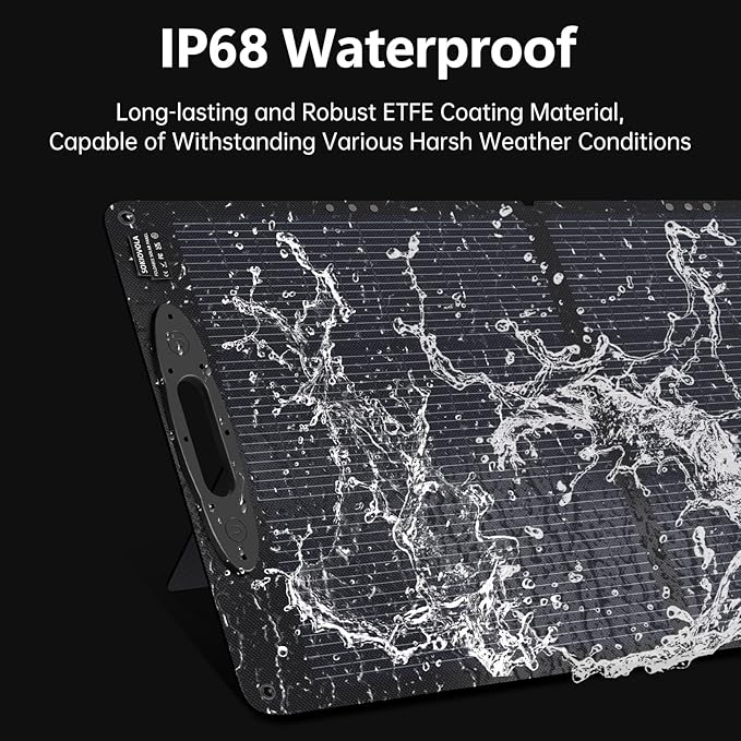 N-Type 16BB 110W 18V Portable Solar Panel Kit, Portable Foldable Solar Panel - Image 4