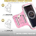 TRIBE Running Phone Holder Armband. iPhone & Galaxy Cell Phone Sports Arm Bands - Image 5