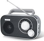 DreamSky AM FM Portable Radio Plug In Wall or Battery Operated by DreamSky