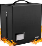 ENGPOW Fireproof CD Case, CD/DVD Storage Box, 400 Capacity CD Binder DVD by ENGPOW