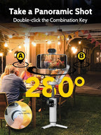 Gimbal Stabilizer for Video Recording, Smartphone 3-Axis Smartphone Gimbal - Image 5