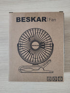 BESKAR Small Clip on Fan, 3 Speeds USB Fans - Image 9