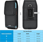 Phone Holster for Belt with Metal Clip and Magnetic Closure Compatible with - Image 6