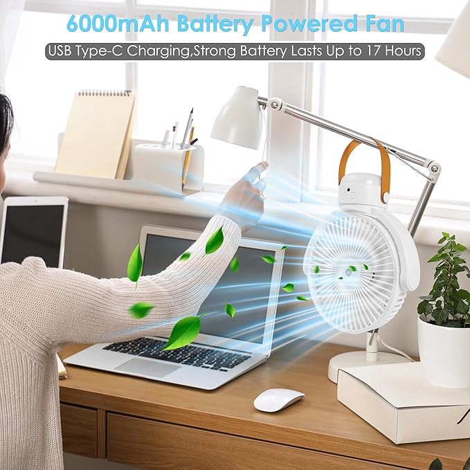 OGZ Portable Fan for Travel Wireless - Image 3