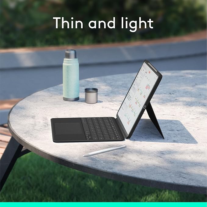 Logitech Combo Touch iPad Air 13 inch Case M2, iPad M3 & Air Keyboard Case - Image 7