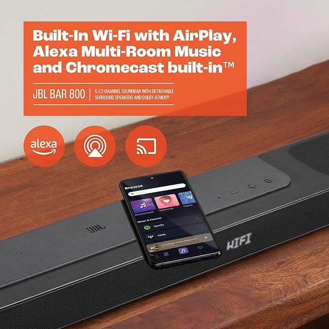 JBL Bar 800 5.1.2-Channel Soundbar - Image 6