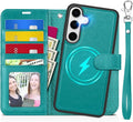 TUCCH Case Wallet for Galaxy S25 Plus, Detachable RFID Blocking 4 Card Holder by TUCCH
