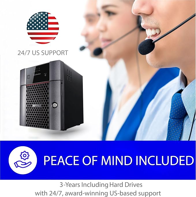 BUFFALO TeraStation Essentials 4-Bay Value-Focused Desktop NAS 24TB - Image 8