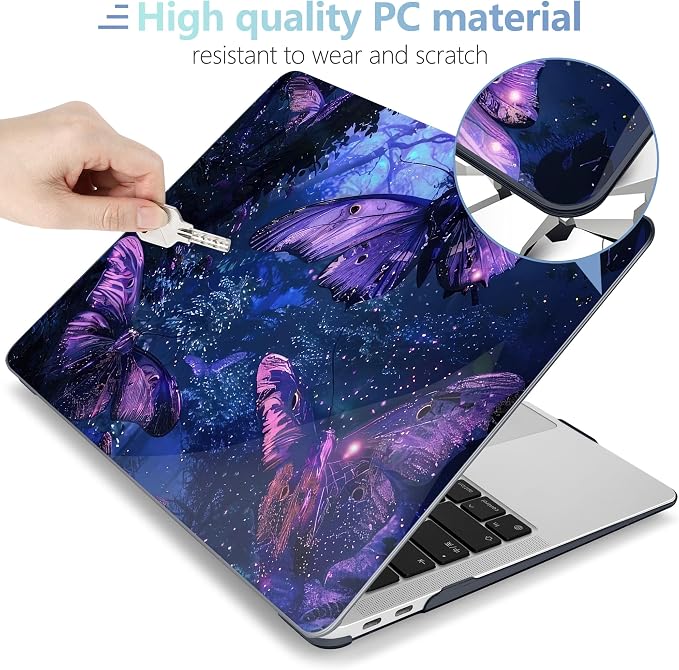 MEEgoodo for MacBook Air 13.3 inch Case 2021 2020 2019 2018 A2337 M1 A2179 A1932 - Image 3
