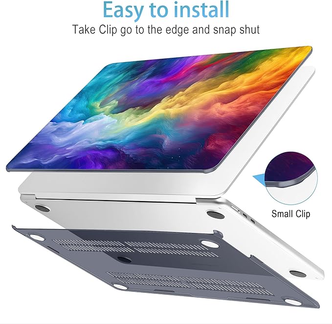 Mektron for 2025 M4 MacBook Air 13.6 Inch A3240 Case Fits 2023 A2681 M2 2024 - Image 3