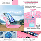 Keyboard Case for iPad Air 13 inch, iPad Pro 12.9 inch，Magic-Style Magnetic – - Image 4