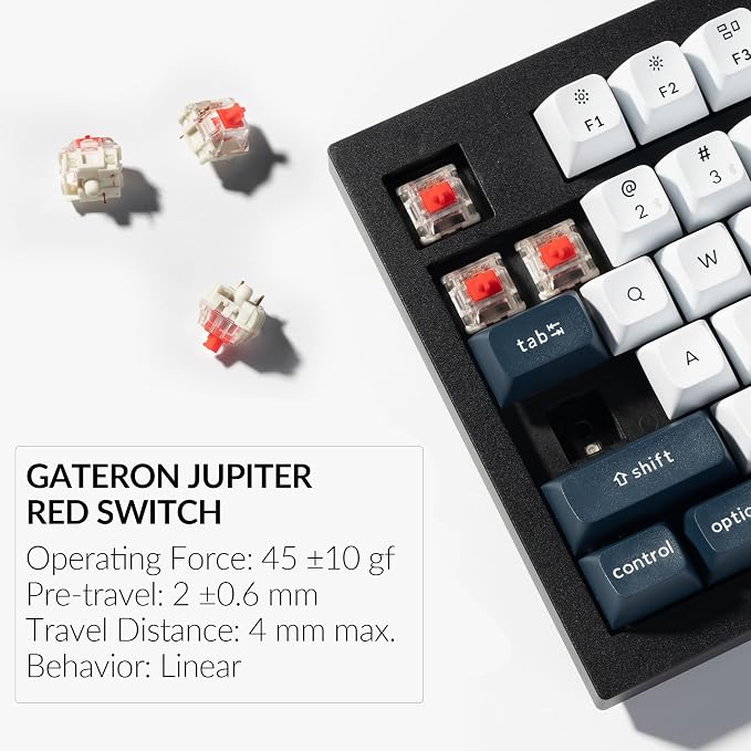 Keychron Q5 Max Wireless Custom Mechanical Keyboard, 2.4 GHz Bluetooth QMK Full - Image 8