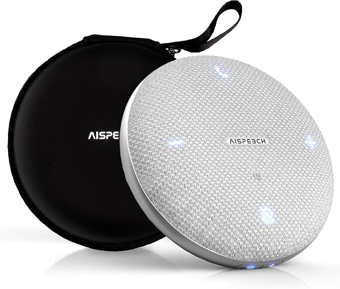 Bluetooth Conference Speakerphone M4 Conference Microphone by FocusonHumanizedIntelligentVoicelnteractionTechnology