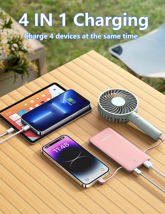 miisso 10000mAh Slim Portable Charger - Image 5