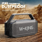 W-KING Portable Loud Bluetooth Speaker, 100W Max Waterproof Outdoor Speakers - Image 3