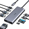 Docking Station 3 Monitors USB C Docking Station Dual Monitor HDMI Adapter by VVB