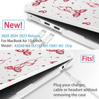 Mektron for 2025 M4 MacBook Air 13.6 Inch A3240 Case Fits 2023 A2681 M2 2024 - Image 3