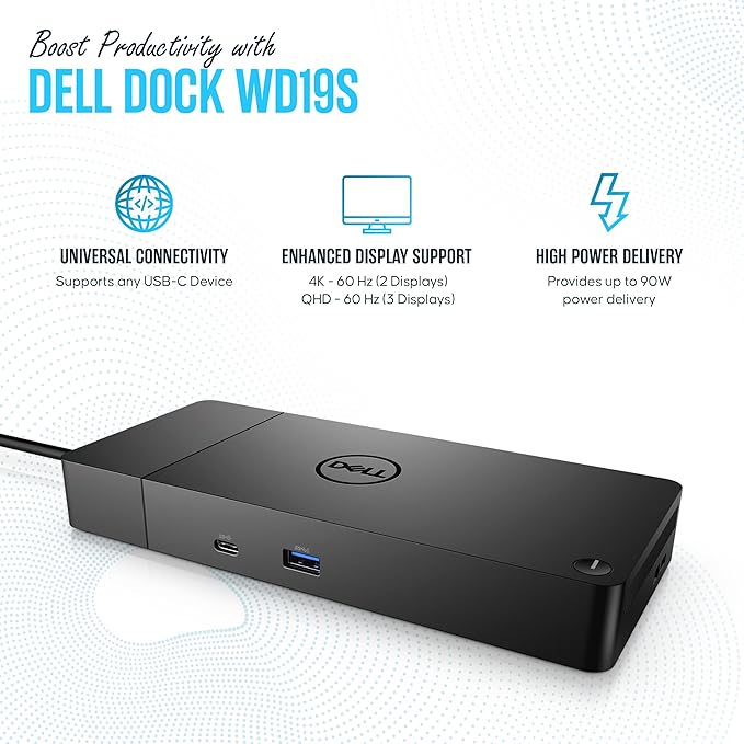 WD19S Dell Docking Station Dual Monitor - Image 3