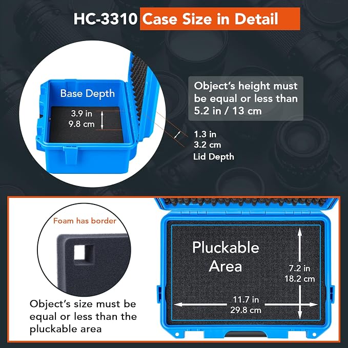 Lykus HC-3310 Waterproof Hard Case - Image 3
