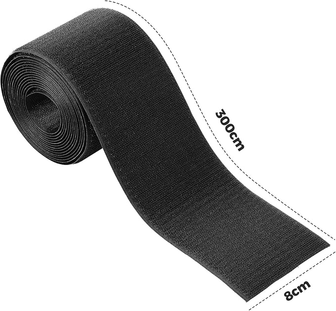 WILLBOND 4 Pack 10 ft x 3 Inch Cable Floor Strip Cable Cover Cords Carpet - Image 2