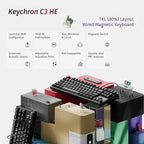 Keychron C3 HE TKL Wired Mechanical Keyboard, Magnetic Switches - Image 2