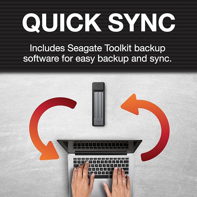 Seagate Ultra Compact 1TB, Portable SSD, USB 3.2 Gen2, IP54 Water Dust and 3m - Image 11