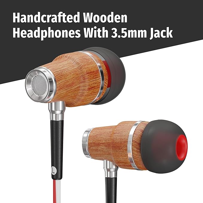 Symphonized Wired Earbuds with Microphone – 90% Noise Cancelling Ear buds with - Image 2