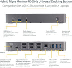 StarTech.com USB-C / USB-A Hybrid Docking Station - Image 3