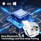 Wireless Earbuds 75hrs Bluetooth 5.4 Headphone Sport, 2026 Bluetooth Earbuds - Image 6