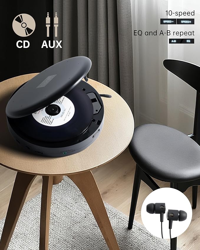 CD Player Portable with Speakers - Image 7