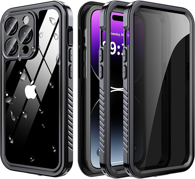 for iPhone 14 Pro Case Waterproof by AMILIFECASES