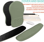 2-in-1 Ergonomic Set, Wave Rise Keyboard Wrist Rest and Massage Bulge Slope - Image 6