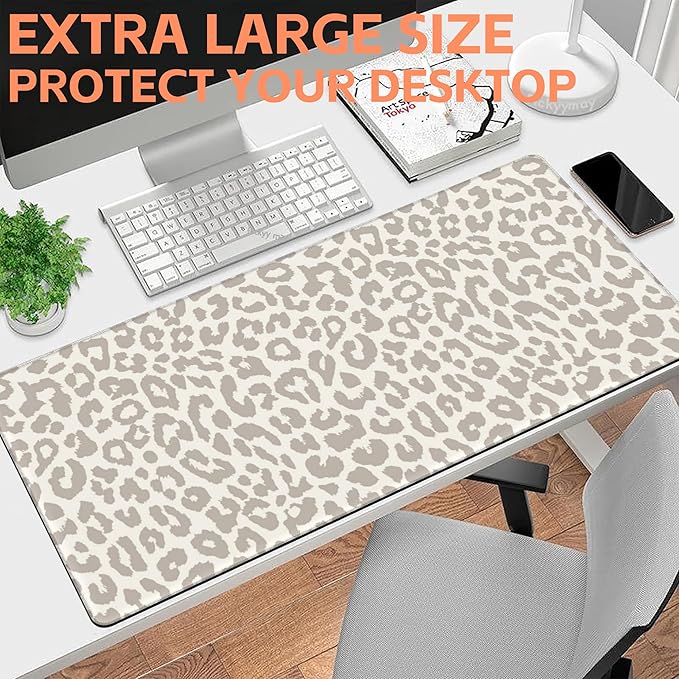 Mouse Pad Large Leopard Print Non-Slip Gaming Desk Mat - Image 6