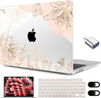 MEEgoodo for M4/M3/M2 MacBook Air 15.3 inch Case 2025 2024 2023, Case Fit Model by MEEgoodo