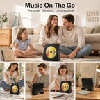 Gueray CD Player Portable Bluetooth Desktop CD Player - Image 7