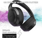 LC30Pro Hybrid Active Noise Cancelling Headphones, 100H Playtime Bluetooth - Image 6