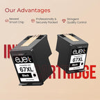 67XL Ink Cartridge Compatible for HP Ink 67 for HP 67XL Black Ink Cartridge - Image 6