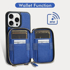ZVE for iPhone 15 Pro Max Wallet Case, Card Holder Phone Purse for Women - Image 2