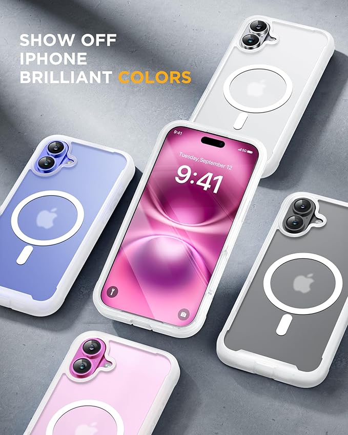 Miracase Magnetic for iPhone 16 Plus Case Full-Body Phone - Image 8