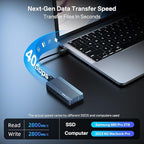 ACASIS 40Gbps M.2 NVMe SSD Enclosure, - Image 4