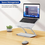 BESIGN LS10 Laptop Stand for Desk, Ergonomic Adjustable Notebook Tablet Stand - Image 6