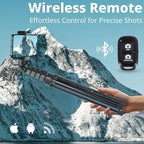 UBeesize 72" Phone Tripod & Selfie Stick, Camera Tripod Stand - Image 4