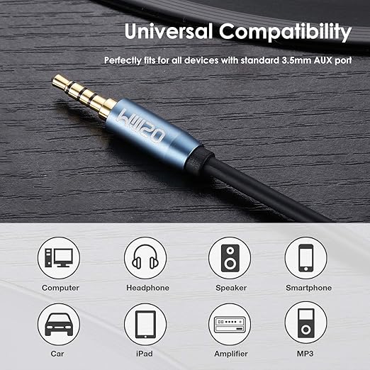 MillSO 3.5mm Headphone Extension Cable TRRS 3.5mm Male to Female Stereo Audio - Image 5
