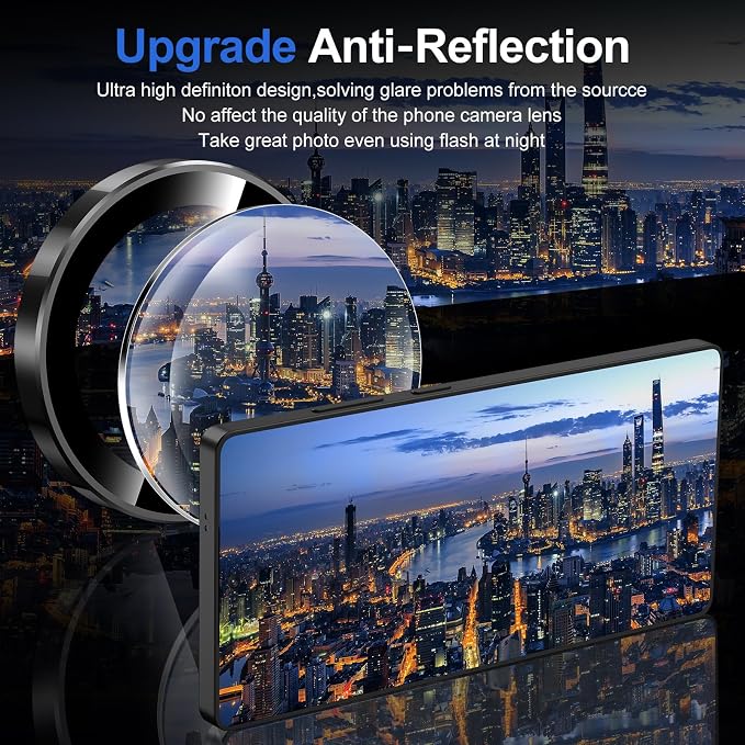 for Samsung Galaxy S25 Ultra Camera Lens Protector, Individual Metal Ring - Image 4