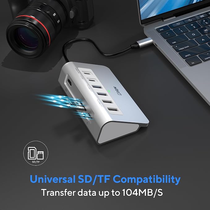 USB C Hub, intpw 9-in-1 USB Hub - Image 7