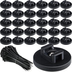 Yookeer 230 Pieces Magnetic Zip Tie Mount Multipurpose Cable Holder Magnets by Yookeer