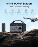 DARAN Portable Power Station 600W - 288Wh Solar Generator LiFePO4 Battery - Image 3